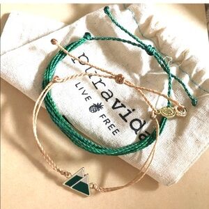 PURA VIDA Custom Mountain Coordinating Bracelet Set NEW